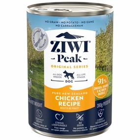 20% OFF: Ziwi Peak New Zealand Free Range Chicken Canned Dog Food 390g dog grooming shampoo collar crate feeding supplies