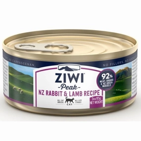 20% OFF: Ziwi Peak Rabbit & Lamb Canned Cat Food 85g cat general supplies cat toys cat grooming cat food cat litter