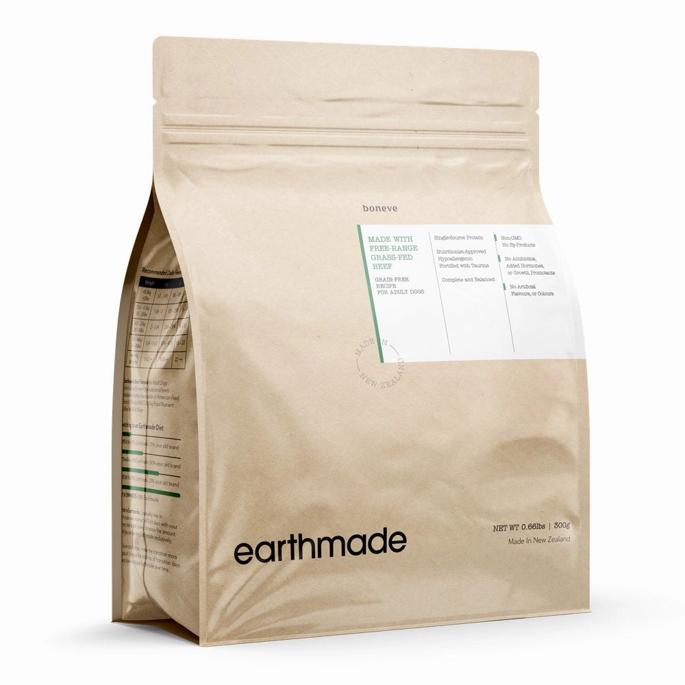 24% OFF: Boneve Earthmade Free-Range Grass-Fed Beef Grain-Free Adult Dry Dog Food
