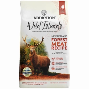 25% OFF: Addiction Wild Islands Forest Meat Venison, Fish & Beef Grain Free Dry Dog Food freeze dried dog treats dog freeze snacks raw dog treat dehydrated dog food meat dog snack
