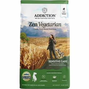 25% OFF: Addiction Zen Vegetarian Dry Dog Food freeze dried dog treats dog freeze snacks raw dog treat dehydrated dog food meat dog snack