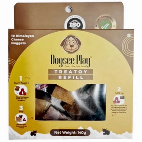 25% OFF: Dogsee Play Treatoy Himalayan Cheese Nugget Dog Treats Refill Pack 10pc no pull dog harness nylon dog leash dog walking set dog vest harness pet lead