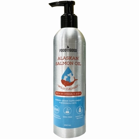25% OFF: Food For The Good Alaskan Salmon Oil Supplement For Cats & Dogs 250ml plush dog toy soft chew toy squeaky plush pillow toy stuffed dog toy