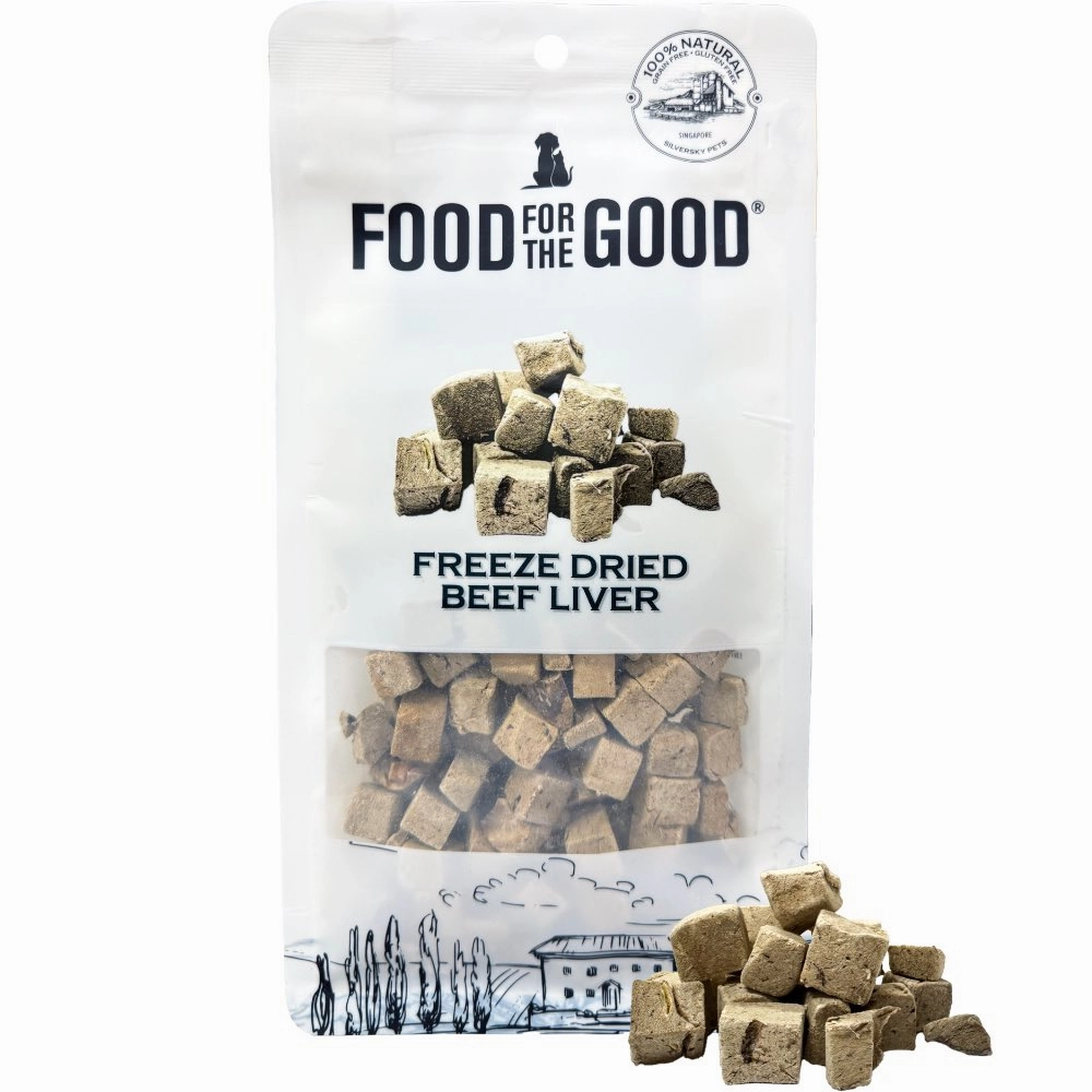 25% OFF: Food for the Good Beef Liver Freeze-Dried Treats For Cats & Dogs 80g fly trap horse fly spray poultry fly control fly repellent farm fly solution