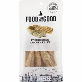 25% OFF: Food For The Good Chicken Fillet Freeze-Dried Treats For Cats & Dogs 100g dog chew toys dog dental chews durable chew toys puppy chew toy bone chew