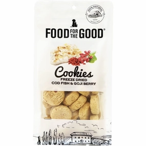 25% OFF: Food For The Good Cod Fish & Goji Berry Cookies Freeze-Dried Treats For Cats & Dogs 70g fly trap horse fly spray poultry fly control fly repellent farm fly solution