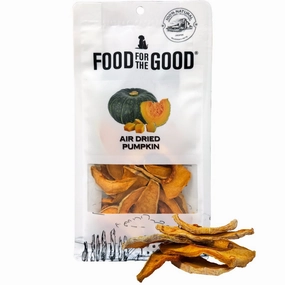 25% OFF: Food for the Good Pumpkin Air-Dried Treats For Cats & Dogs 100g cat snacks catnip treats healthy cat food cat reward treats low calorie cat food