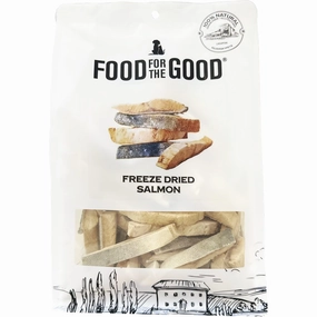 25% OFF: Food For The Good Salmon Freeze-Dried Treats For Cats & Dogs 180g dog chew toys dog dental chews durable chew toys puppy chew toy bone chew