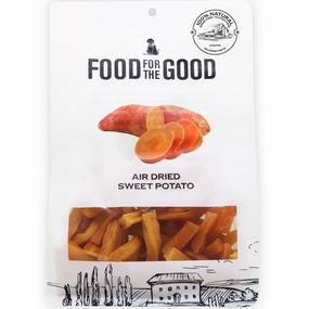 25% OFF: Food For The Good Sweet Potato Air-Dried Treats For Cats & Dogs 600g dry cat food cat treats grain free cat food kitten treats cat dental treats