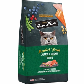 25% OFF: Fussie Cat Market Fresh Salmon & Chicken Recipe Grain-Free Dry Cat Food dry cat food cat treats grain free cat food kitten treats cat dental treats