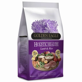 25% OFF: Golden Eagle Holistic Health Lamb & Rice Dry Dog Food dog supplies dog food toys accessories dog bed