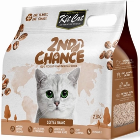25% OFF: Kit Cat 2nd Chance Coffee Beans Clumping Cat Litter 2.5kg kitten supplies kitten toys kitten food kitten litter box kitten bed