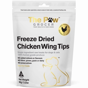 25% OFF: The Paw Grocer Chicken Wing Tips Freeze-Dried Treats For Cats & Dogs 90g fly trap horse fly spray poultry fly control fly repellent farm fly solution
