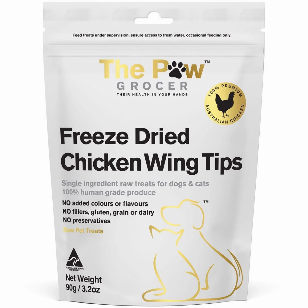 25% OFF: The Paw Grocer Chicken Wing Tips Freeze-Dried Treats For Cats & Dogs 90g fly trap horse fly spray poultry fly control fly repellent farm fly solution