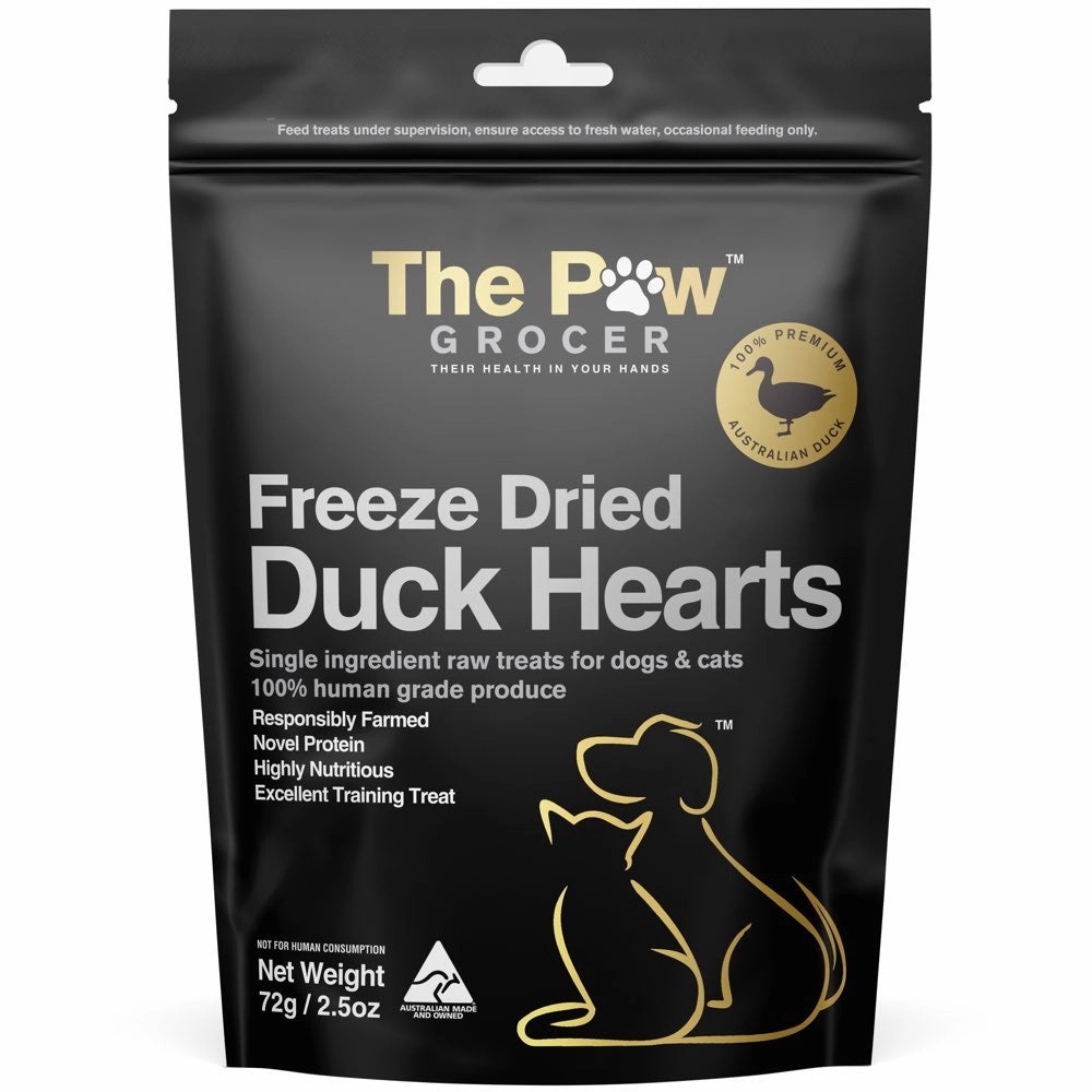 25% OFF: The Paw Grocer Duck Hearts Freeze-Dried Treats For Cats & Dogs 72g fly trap horse fly spray poultry fly control fly repellent farm fly solution