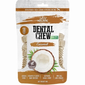2 FOR $12.80: Absolute Holistic Boost Coconut Petite Grain-Free Dental Dog Chews 160g fly trap horse fly spray poultry fly control fly repellent farm fly solution