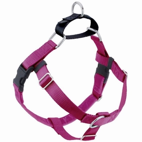 2 Hounds Design Freedom No-Pull Dog Harness & Leash - Raspberry grain free dog food natural dog biscuits high protein dog food dog food pack dog meat sticks