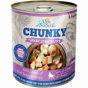 30% OFF: Alps Natural Chunky Turkey Stew Recipe Canned Dog Food 720g dog toys interactive dog toy plush dog toy dog rope toy squeaky toy