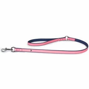 30% OFF: Das Lederband Firenze Leather Dog Leash (Candy/Sapphire) grain free dog food natural dog biscuits high protein dog food dog food pack dog meat sticks
