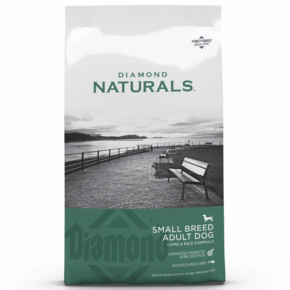 30% OFF: Diamond Naturals Lamb & Rice Small Breed Adult Dry Dog Food 2kg dog supplies dog food toys accessories dog bed