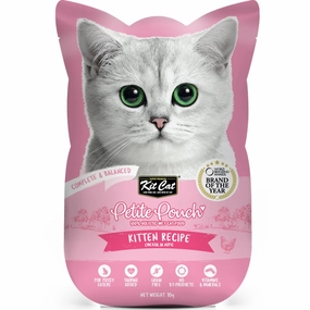 30% OFF: Kit Cat Petite Pouch Kitten Chicken In Aspic Grain-Free Pouch Cat Food 70g x 12 pet health pet wellness pet pain relief pet probiotic pet calming