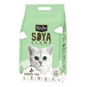 30% OFF: Kit Cat Soya Clump Green Tea Cat Litter 7L kitten supplies kitten toys kitten food kitten litter box kitten bed