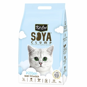 30% OFF: Kit Cat Soya Clump Kitten Baby Powder Cat Litter 7L kitten supplies kitten toys kitten food kitten litter box kitten bed