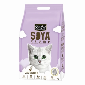 30% OFF: Kit Cat Soya Clump Lavender Cat Litter 7L pet health pet wellness pet pain relief pet probiotic pet calming