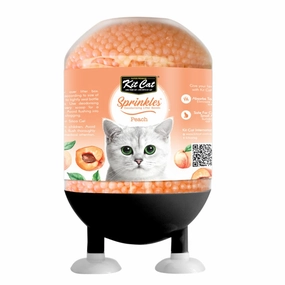 30% OFF: Kit Cat Sprinkles Deodorising Cat Litter Beads (Peach) 240g kitten supplies kitten toys kitten food kitten litter box kitten bed