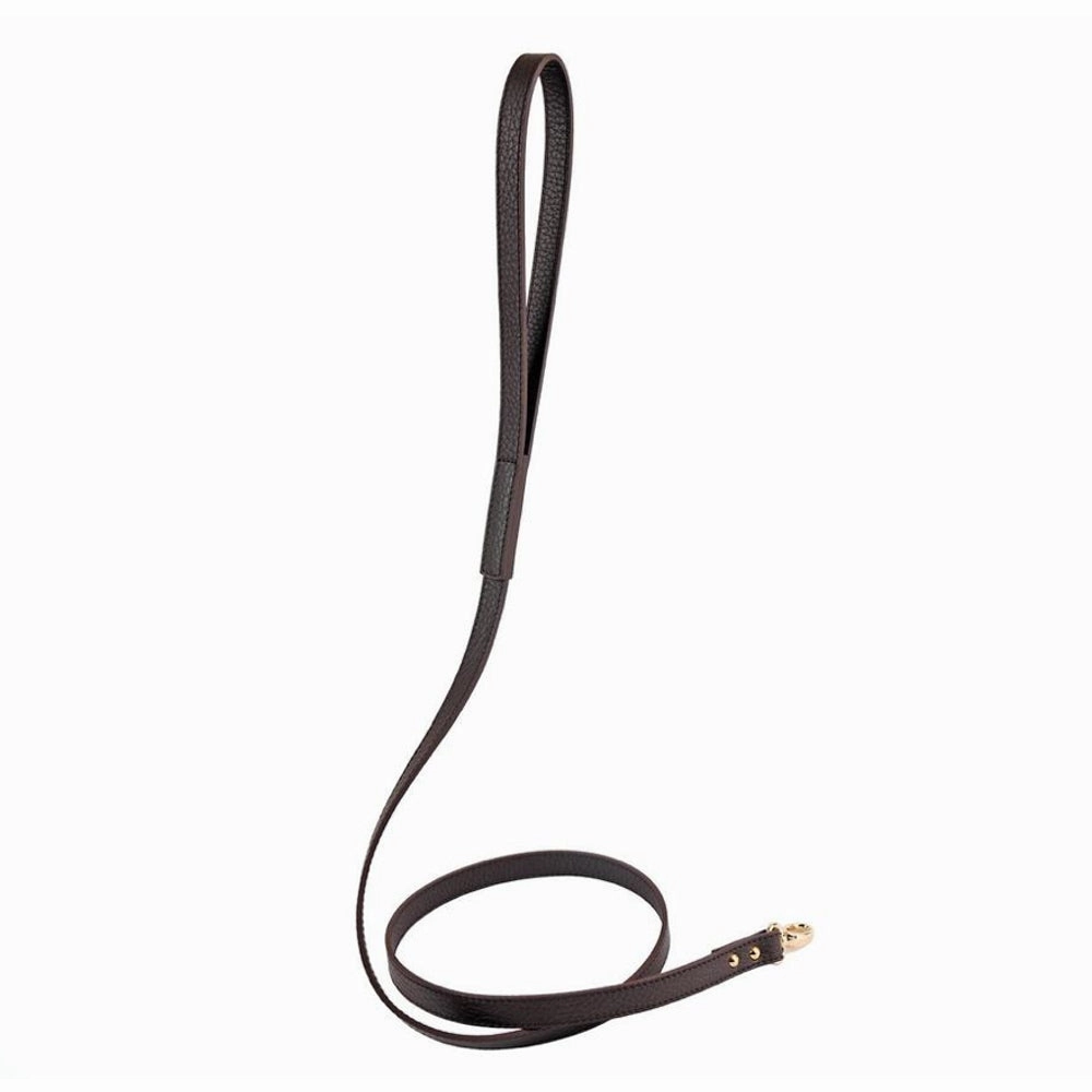30% OFF: Moshiqa Balley Leather Dog Leash (Brown) grain free dog food natural dog biscuits high protein dog food dog food pack dog meat sticks
