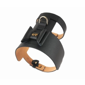 30% OFF: Moshiqa Bijou Leather Dog Harness (Black) grain free dog food natural dog biscuits high protein dog food dog food pack dog meat sticks