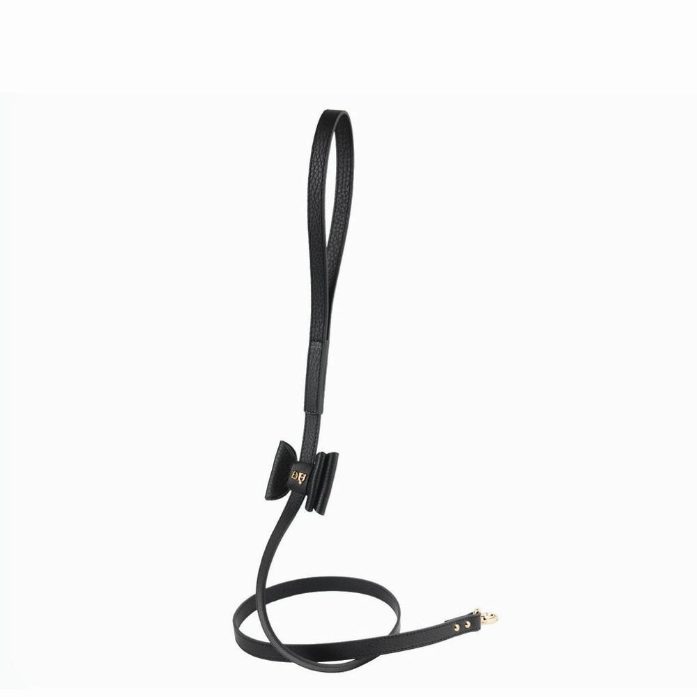 30% OFF: Moshiqa Bisou Leather Dog Leash (Black) grain free dog food natural dog biscuits high protein dog food dog food pack dog meat sticks
