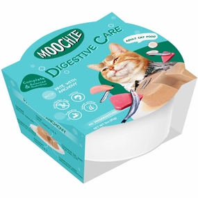 31% OFF: Moochie Digestive Care Pate With Anchovy Grain-Free Adult Wet Cat Food 85g x 12 cat snacks catnip treats healthy cat food cat reward treats low calorie cat food