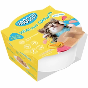 31% OFF: Moochie Healthy Growth Tuna & Chicken Grain-Free Kitten Wet Cat Food 85g x 12 pet health pet wellness pet pain relief pet probiotic pet calming