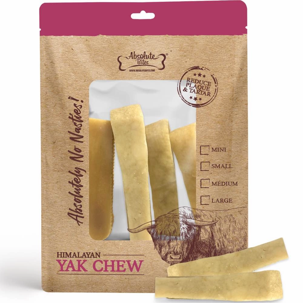 33% OFF: Absolute Bites Himalayan Yak Chew Dog Treats dog toys interactive dog toy plush dog toy dog rope toy squeaky toy