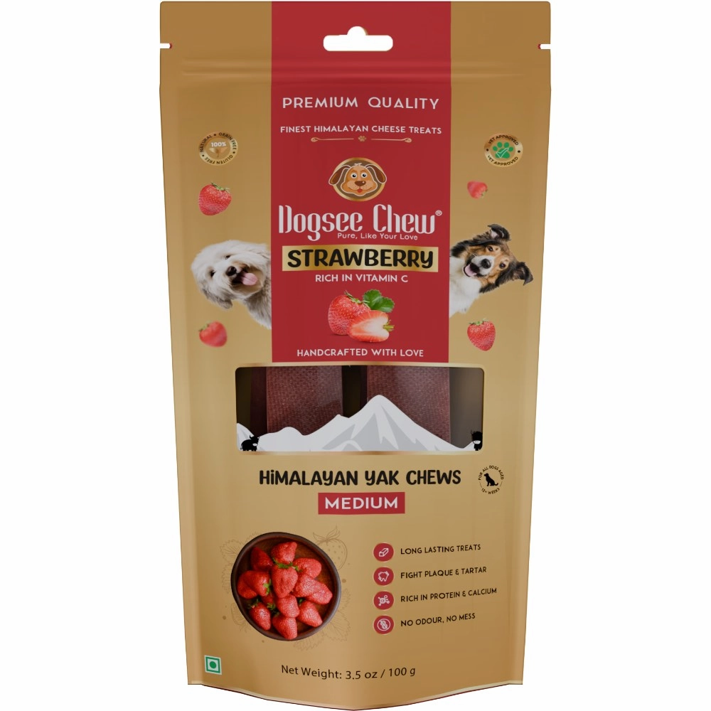 33% OFF: Dogsee Himalayan Yak Chew Dog Treats 100g
