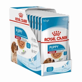 33% OFF: Royal Canin Medium Puppy Pouch Dog Food 140g x 10 dog toys interactive dog toy plush dog toy dog rope toy squeaky toy