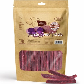 34% OFF: Absolute Bites Purple Sweet Potato Wedges Air Dried Dog Treats dog supplies dog food toys accessories dog bed