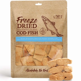 35% OFF: Absolute Bites Cod Fish Freeze Dried Dog Treat 30g dog chew toys dog dental chews durable chew toys puppy chew toy bone chew