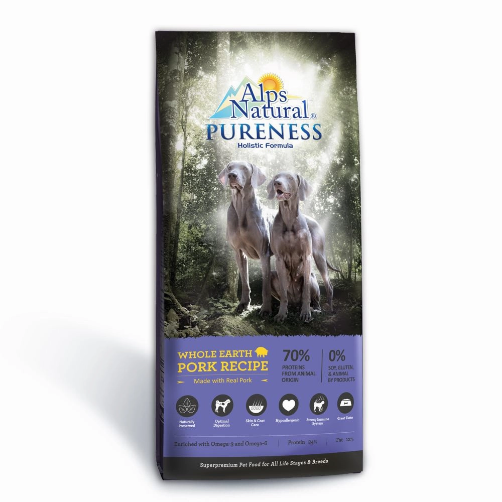 35% OFF: Alps Natural Pureness Holistic Whole Earth Pork Dry Dog Food