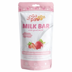 35% OFF: Singapaw Milk Bar Strawberry Dog Chew no pull dog harness nylon dog leash dog walking set dog vest harness pet lead