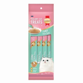3 FOR $12: Smartheart Tuna Creamy Cat Treats 15gx4 dry cat food cat treats grain free cat food kitten treats cat dental treats