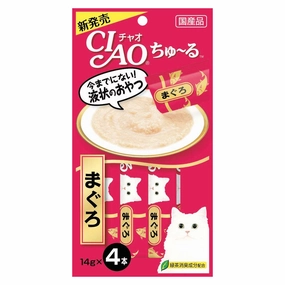 3 FOR $16: Ciao ChuRu Maguro Tuna Liquid Cat Treat 56g dog chew toys dog dental chews durable chew toys puppy chew toy bone chew