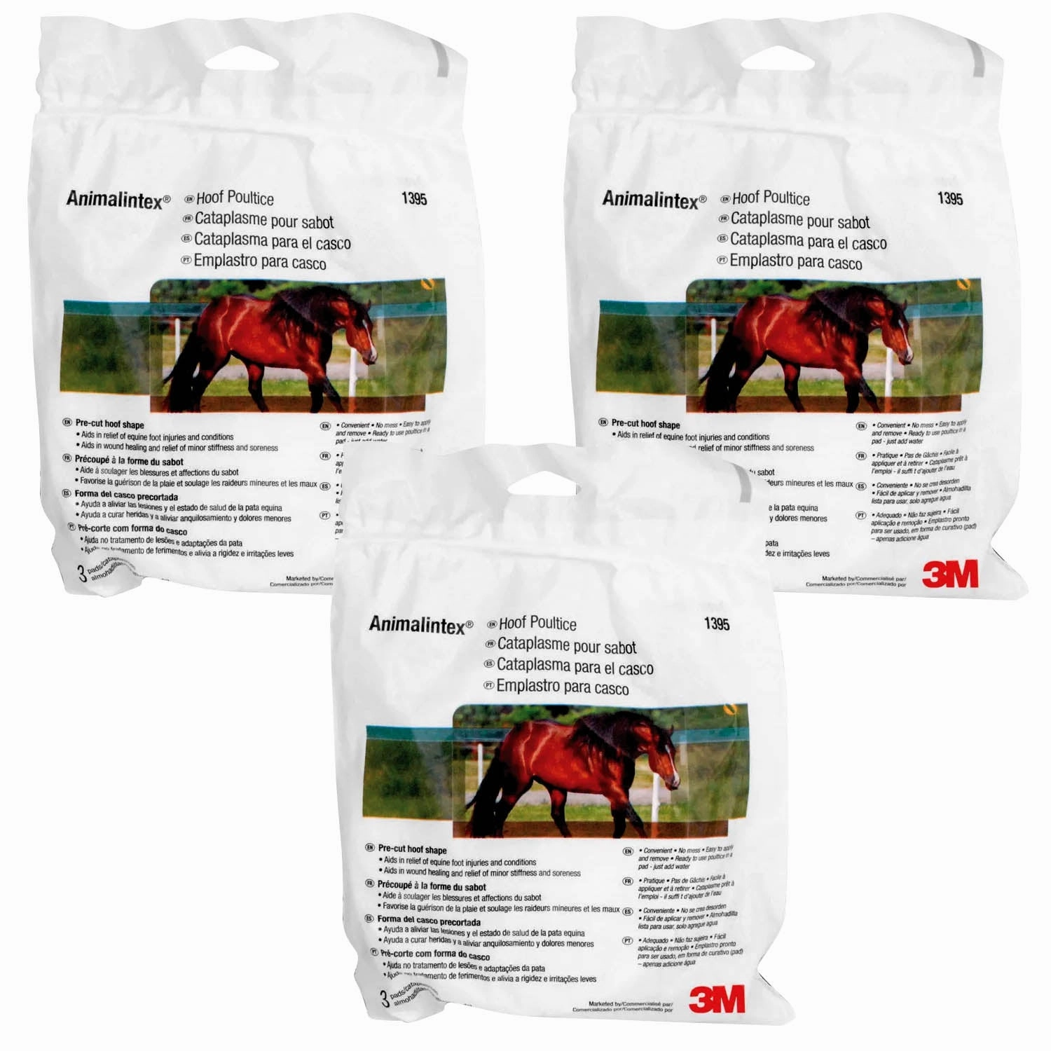 3M Animalintex Hoof Poultice (3 pk)