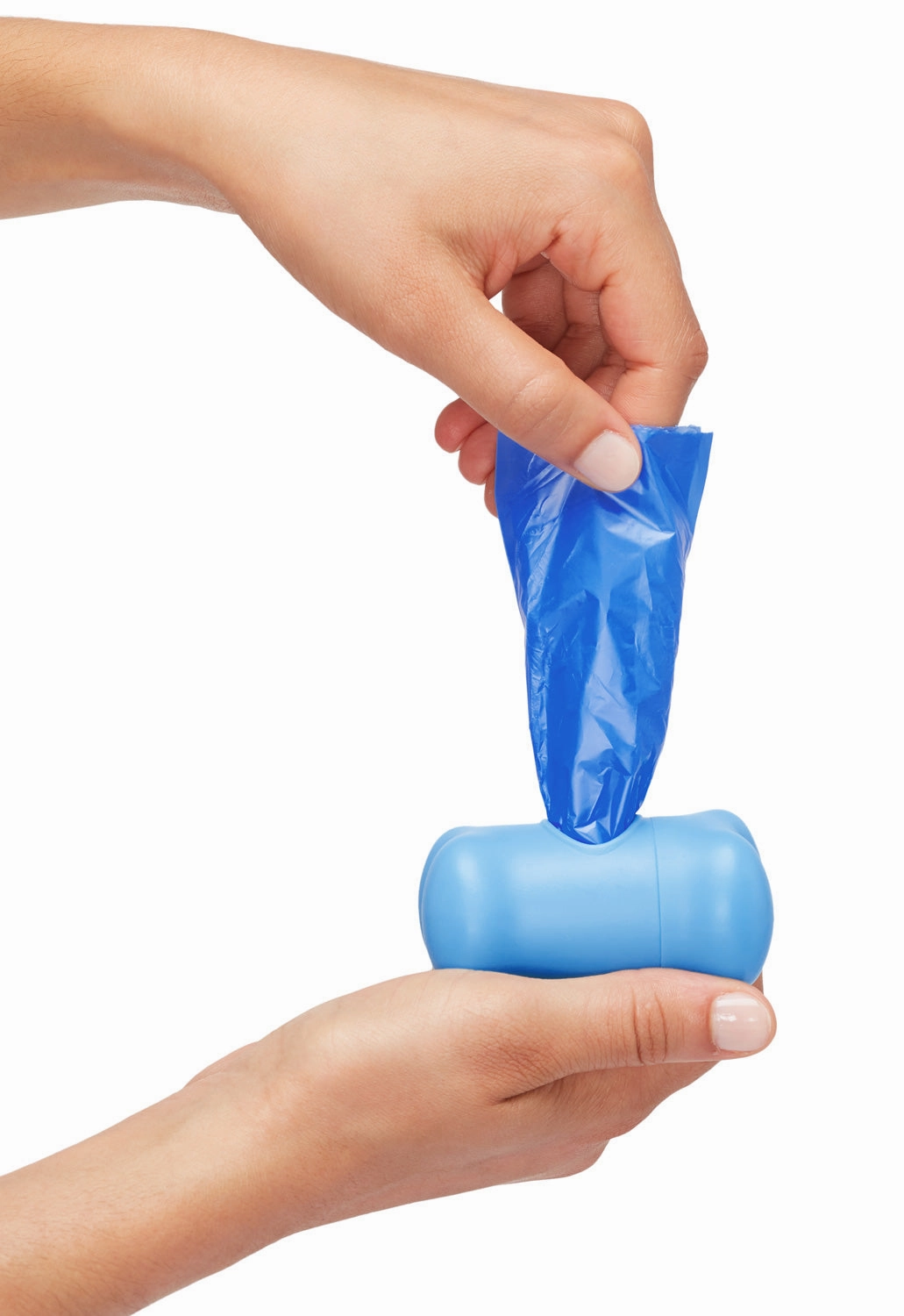 400-Count Modern Kanine Dog Waste Bags, with 20 refill rolls and 2 Dispensers in Blue & Light Blue