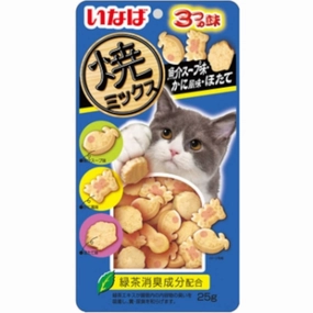 4 FOR $14: Ciao Soft Bits Mix Tuna & Chicken Fillet with Dried Bonito, Seafood & Crab Flavor Cat Treats 25g dog chew toys dog dental chews durable chew toys puppy chew toy bone chew