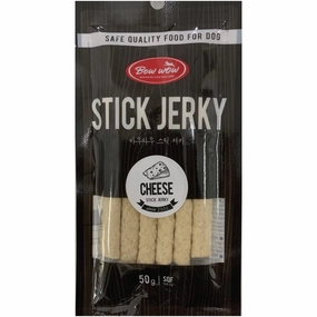 5 FOR $10: Bow Wow Cheese Stick Jerky Dog Treat 50g dog toys interactive dog toy plush dog toy dog rope toy squeaky toy