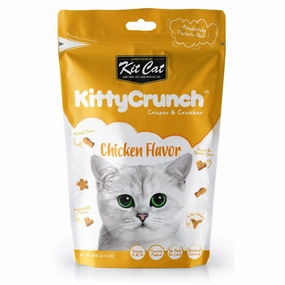 5 FOR $14: Kit Cat KittyCrunch Chicken Flavor Cat Treats 60g dog chew toys dog dental chews durable chew toys puppy chew toy bone chew