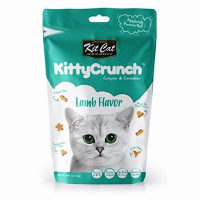 5 FOR $14: Kit Cat KittyCrunch Lamb Flavor Cat Treats 60g dry cat food cat treats grain free cat food kitten treats cat dental treats