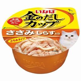 6 FOR $13: Ciao Kinnodashi Chicken Fillet In Gravy With Shirasu Topping Cup Cat Food 70g dog travel bag car seat cover pet carrier for car training leash dog training whistle